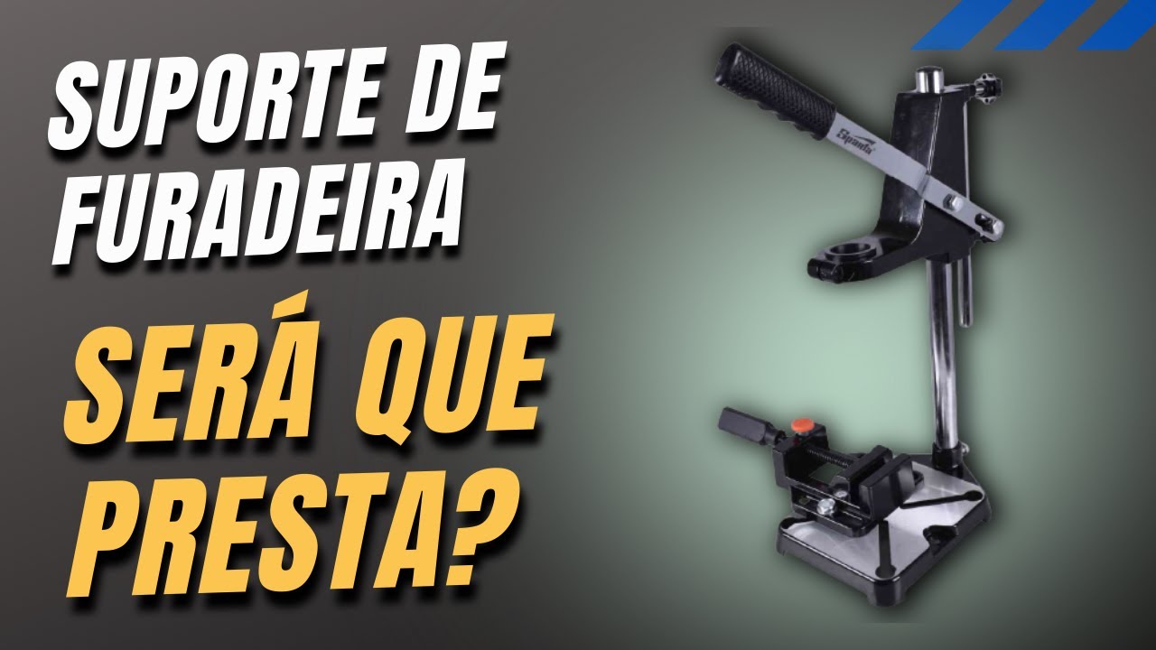 Suporte para furadeira Sparta. Será que presta? - Conserta Isso Thalão