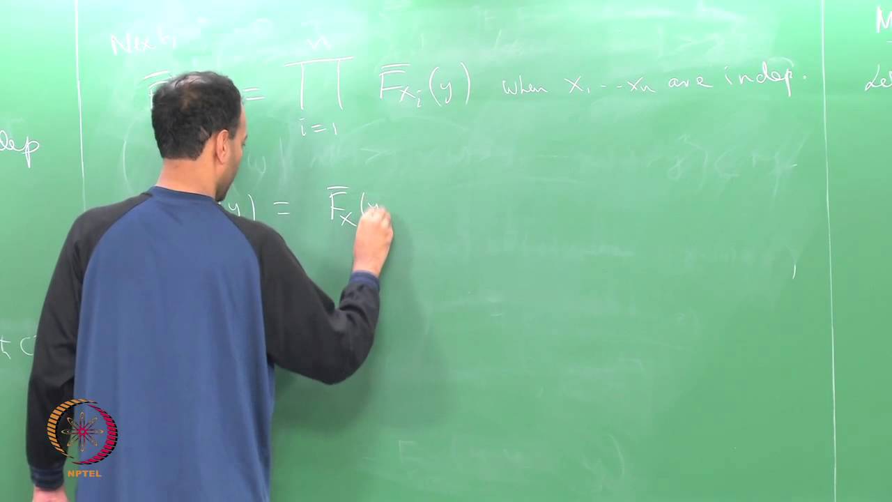 Mod-01 Lec-24 TRANSFORMATION OF RANDOM VARIABLES-1