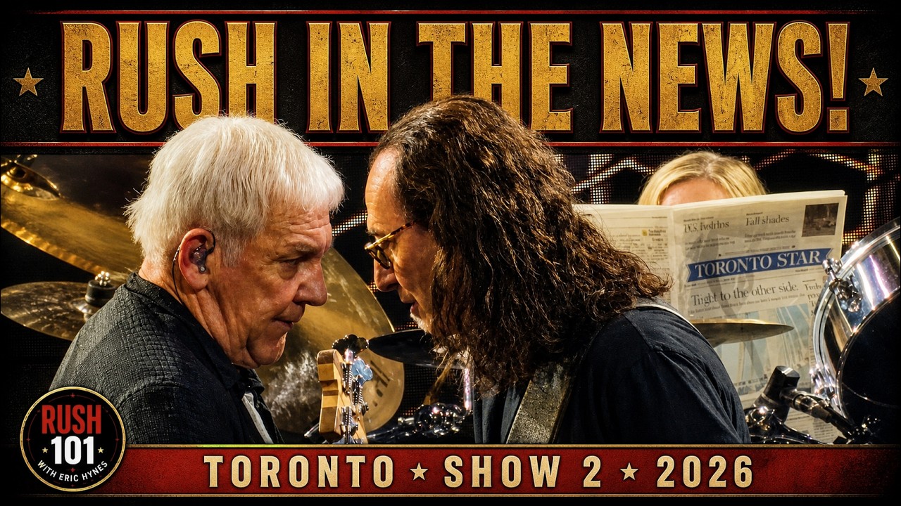 Rush Toronto 2026: Anika Nilles Reads the News During &ldquo;Working Man&rdquo; Finale!