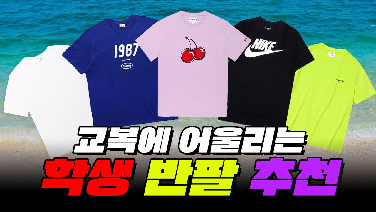 여름이다! 학생 존예 반팔 TOP3 | 입시덕후