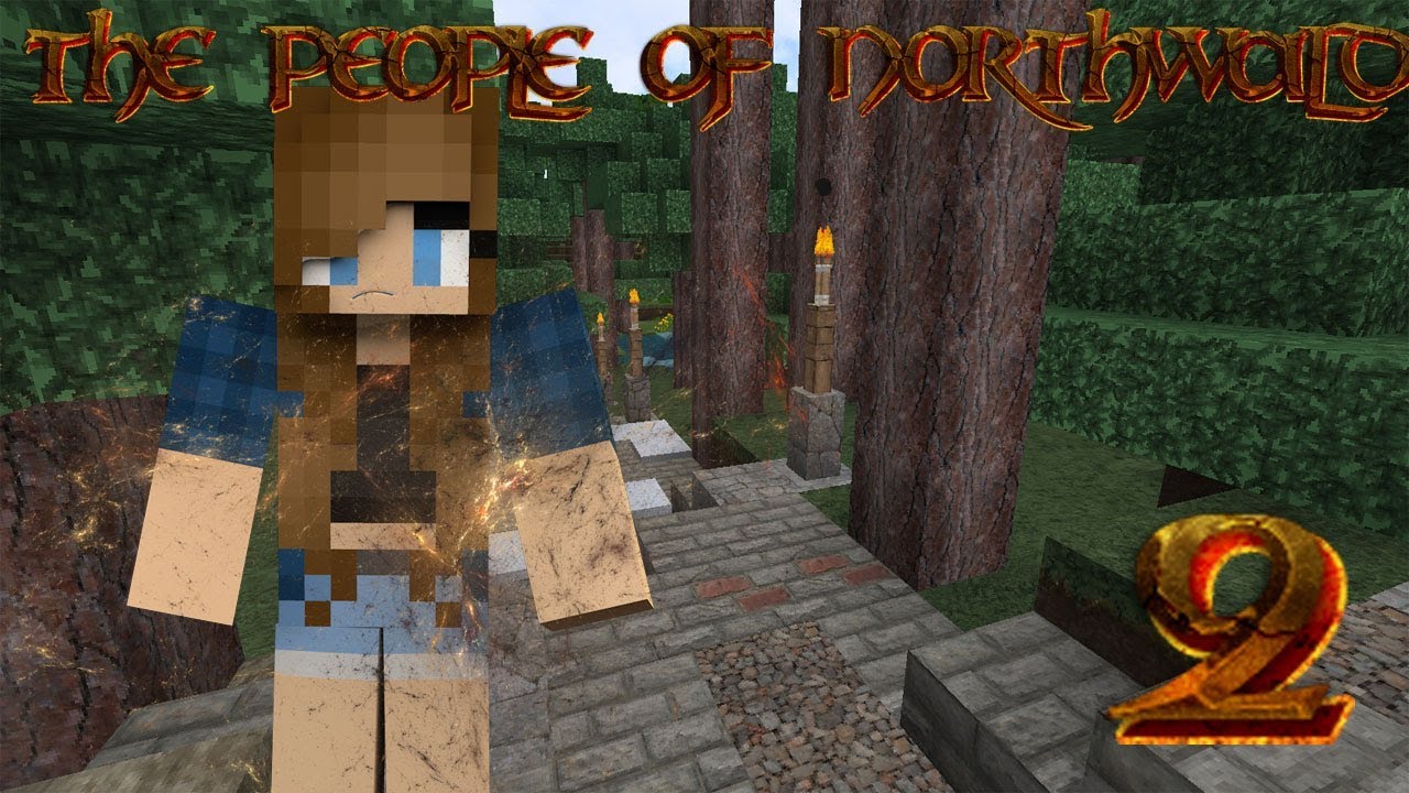 A MAN OF DARKNESS!!? ~ The People of Northwald [Ep 2] Mini-Minecraft Roleplay