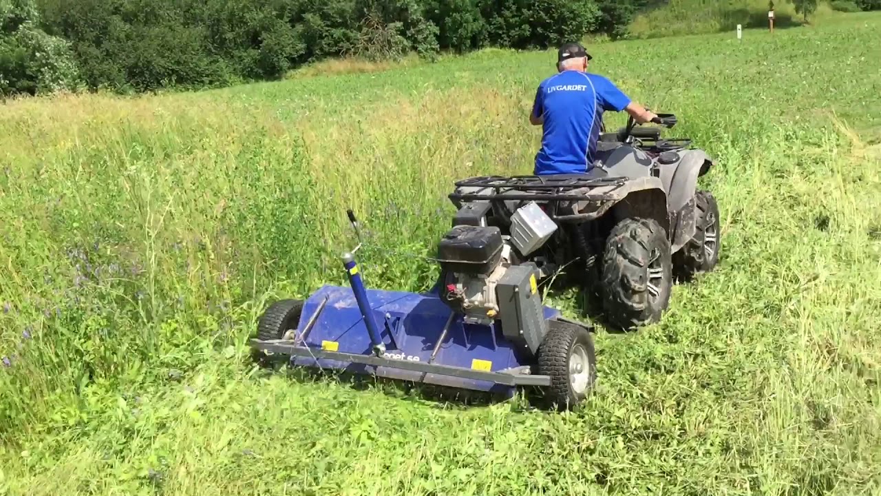 yamaha Grizzly 700cc ATV 4x4 lawn mower