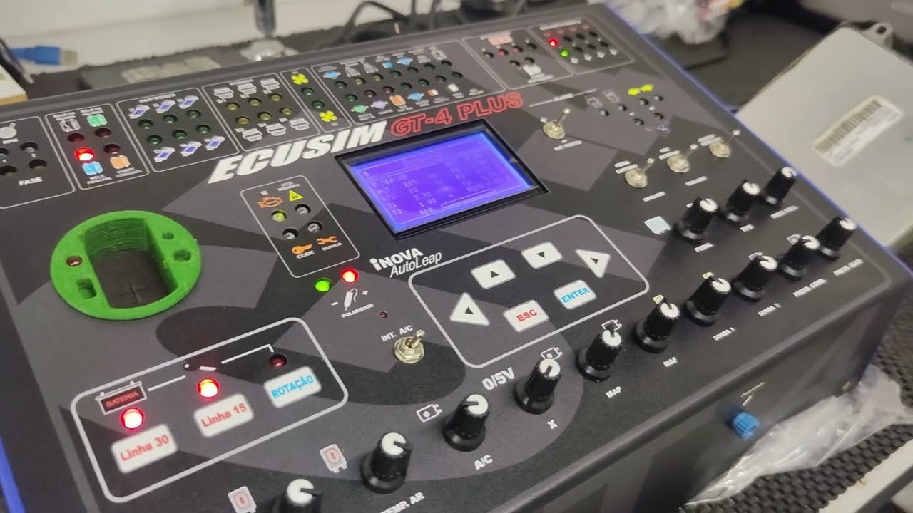 ECUSIM GT4 PLUS INOVA AUTOLEAP simulador de centrais leve e diesel.