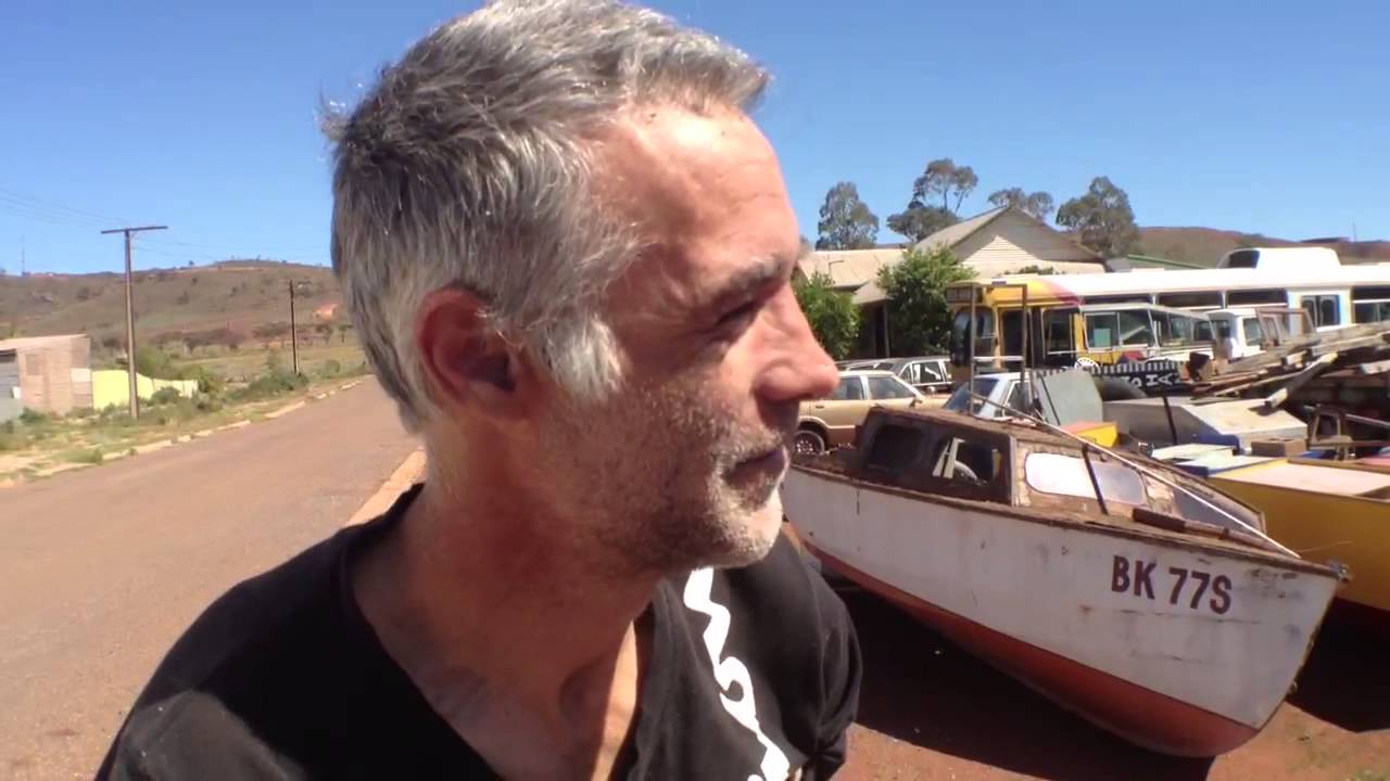 Good Samaritan Recycler in Australian Outback