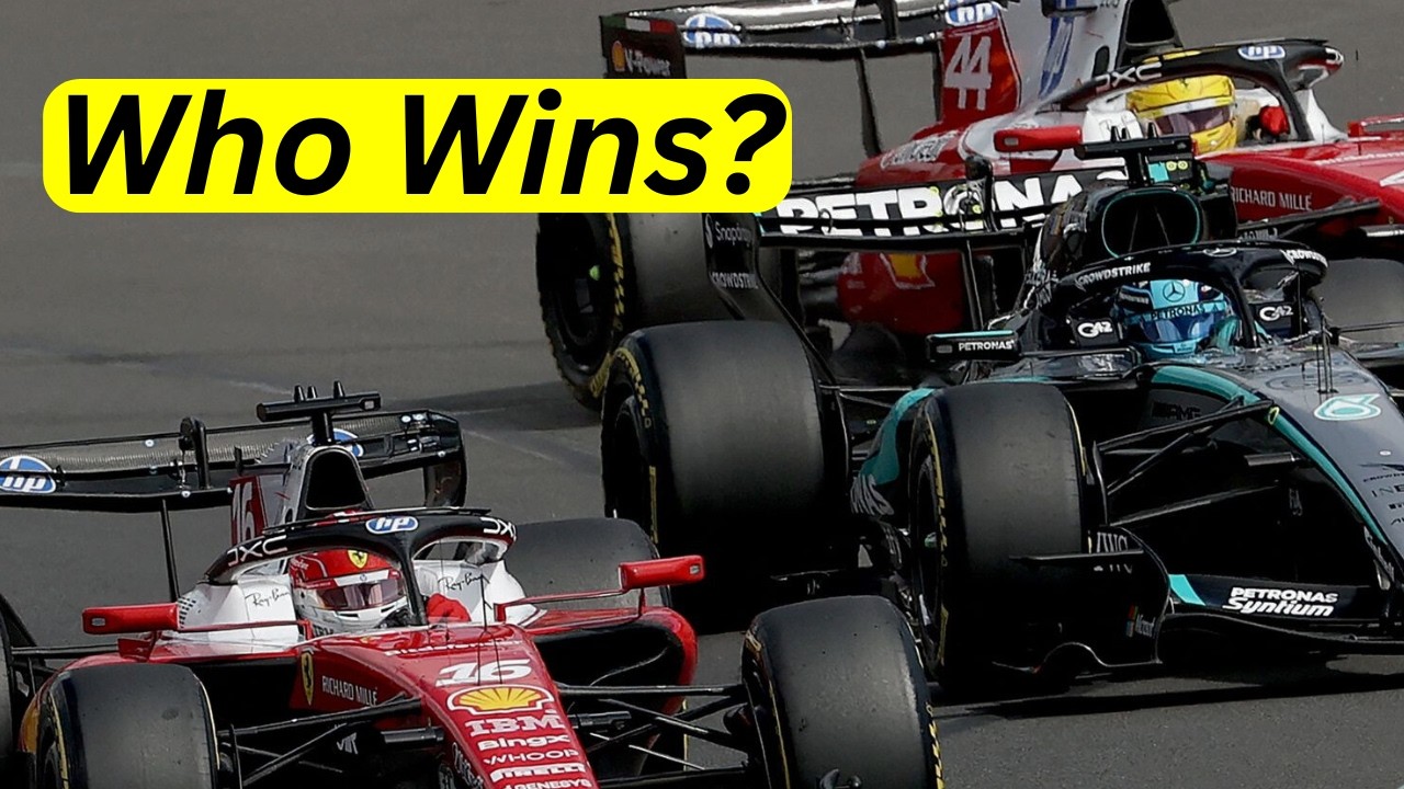 the Chinese Grand Prix is in less than 24 hours now...(Mercedes vs Ferrari)
