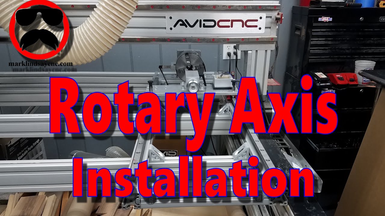 Avid CNC Rotary Axis – Assembly and Installation