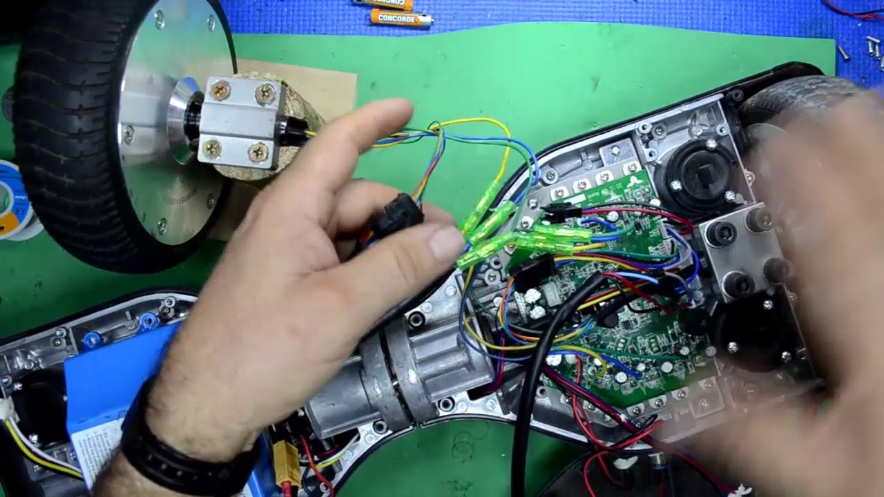 Aprende a modificar la placa hoverboard para que los 2 motores funcionen al mismo tiempo