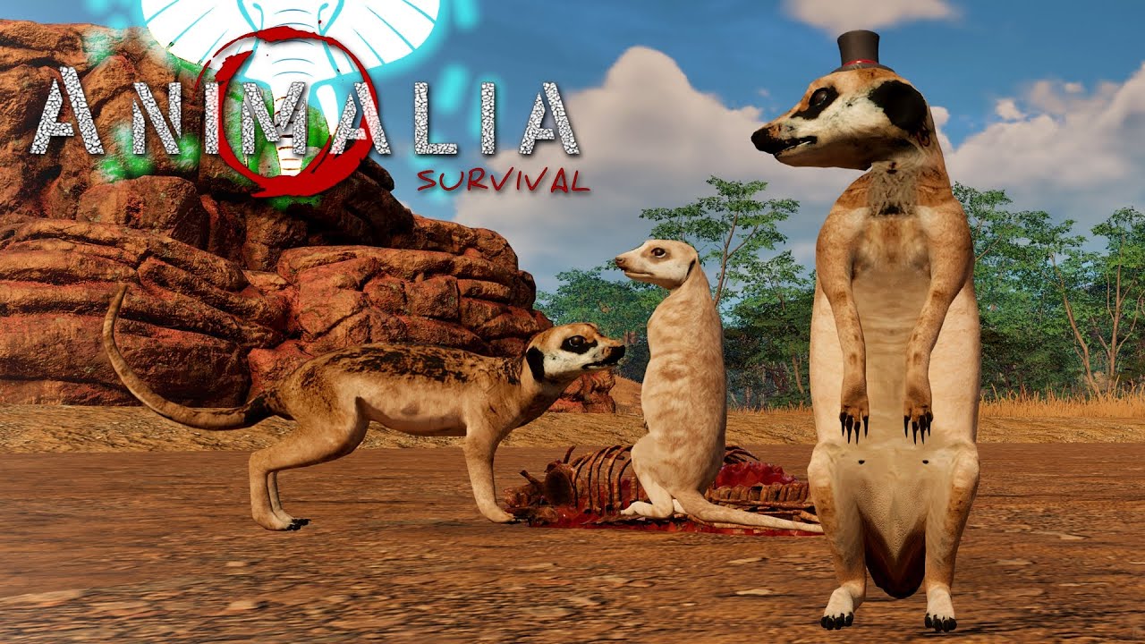 Meerkat Madness!! - Animalia Survival, Update 116.1 New Mechanics And Omnivirous Creatures