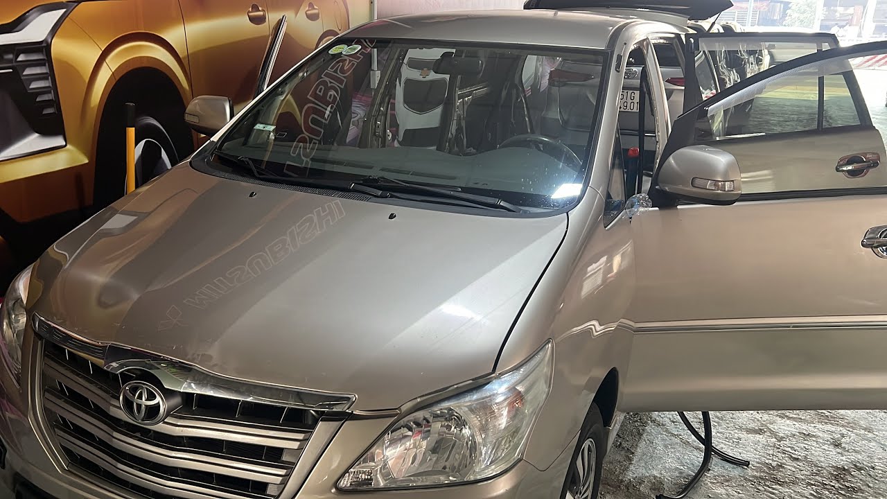 Siêu cọp lại về phục vụ Toyota innova 2016 màu ghi vàng rất đẹp chất lượng cao ☎️0972100321