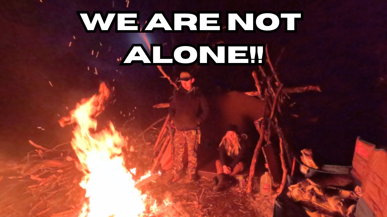 Winter Bushcraft Camping Gone Wrong at -24 Degrees C (-12F)