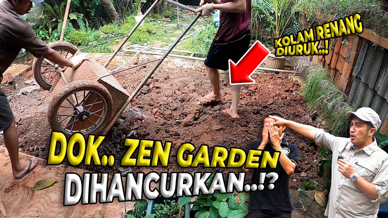 #124 PENDOPO | SETELAH 2 TAHUN AKHIRNYA ZEN GARDEN AKAN DIROMBAK GAESSS..!!