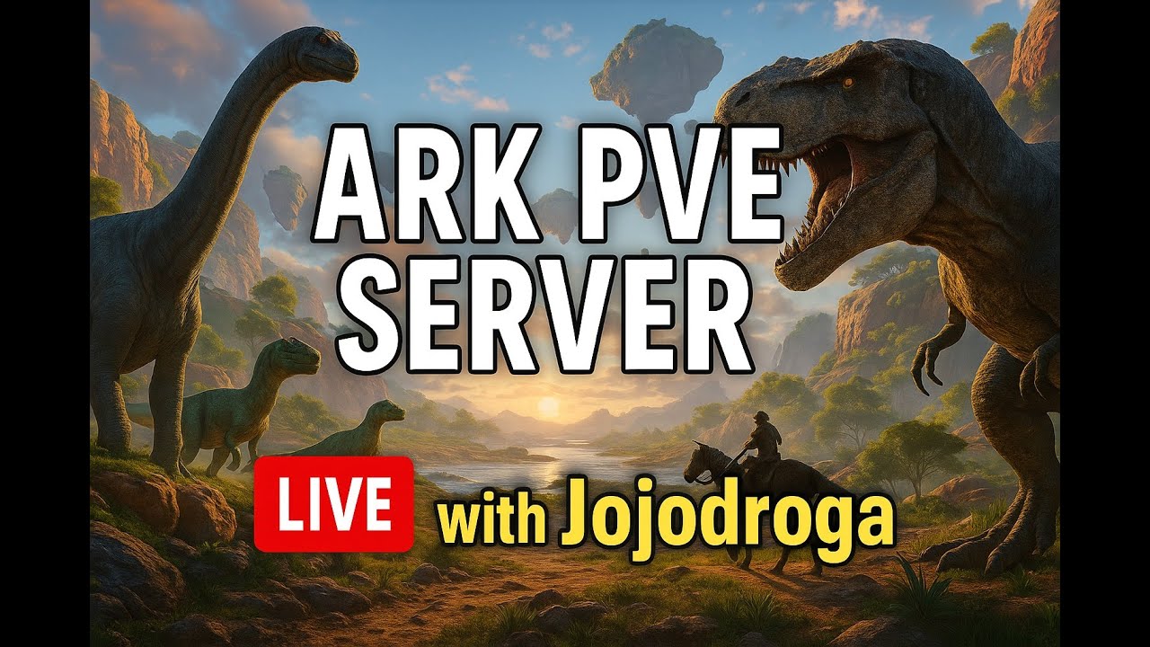 🛑Join My ARK PVE Server on Astraeos! (LIVE with Jojodroga)🛑