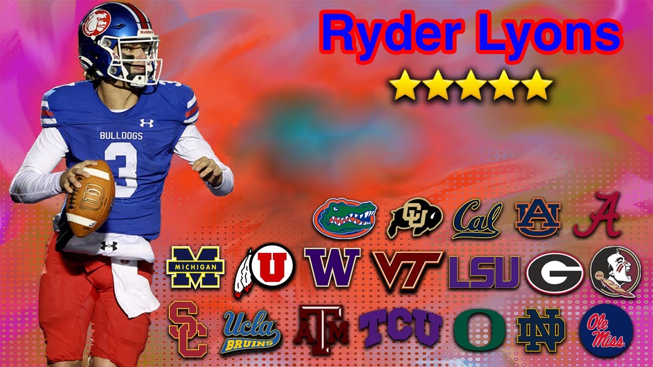 Ryder Lyons Highlights || The Next Russell Wilson