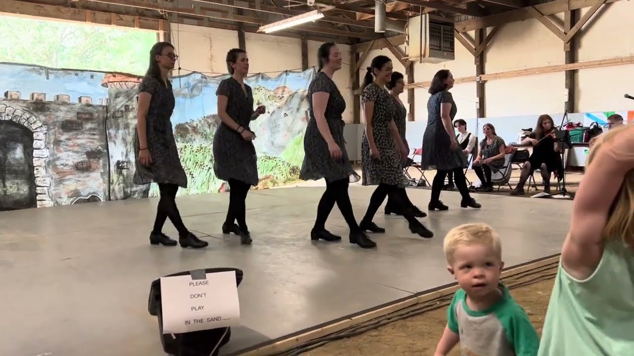 Waltz Clog @ Saline Celtic Fest '23 - CommonWealth Dance Collective