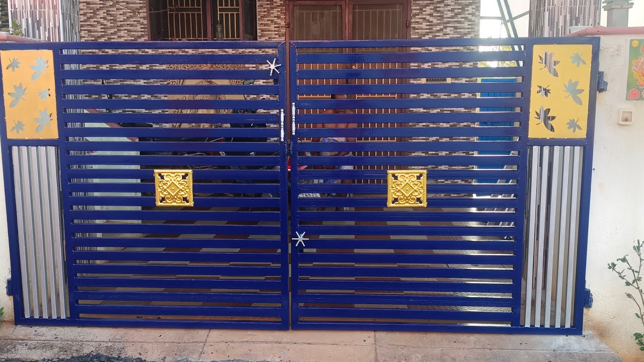 compound gate painting ideas for house owners #newhouseforsale