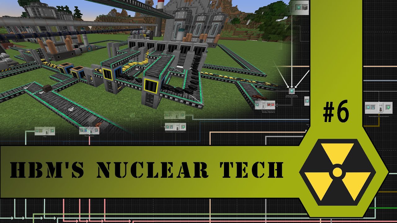 ☢ Обзор мода Hbm's Nuclear Tech | Часть 6 | Бедроковая руда | Minecraft 1.7.10