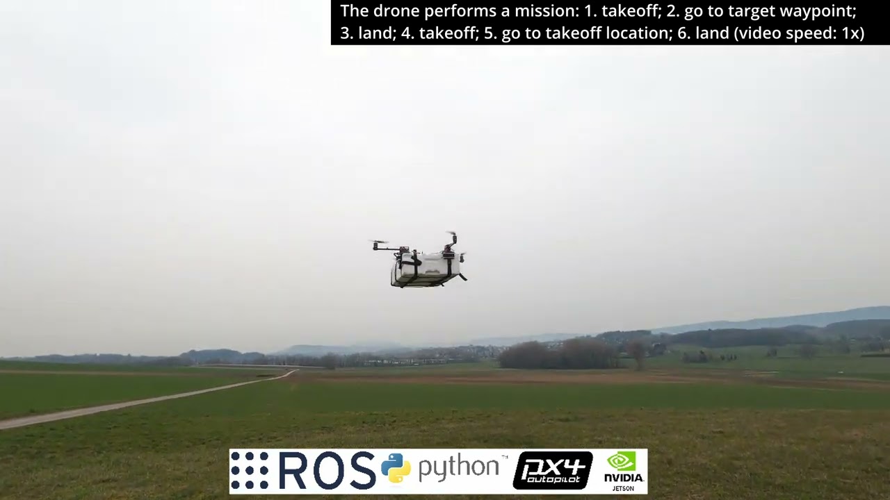Reconfigurable Drone System for Transportation of Parcels With Variable Mass and Size (full video)