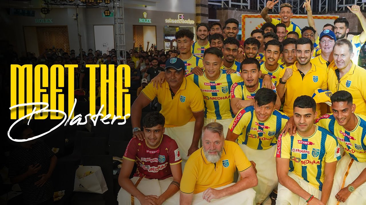 Meet the Blasters | Lulu Mall | Kerala Blasters