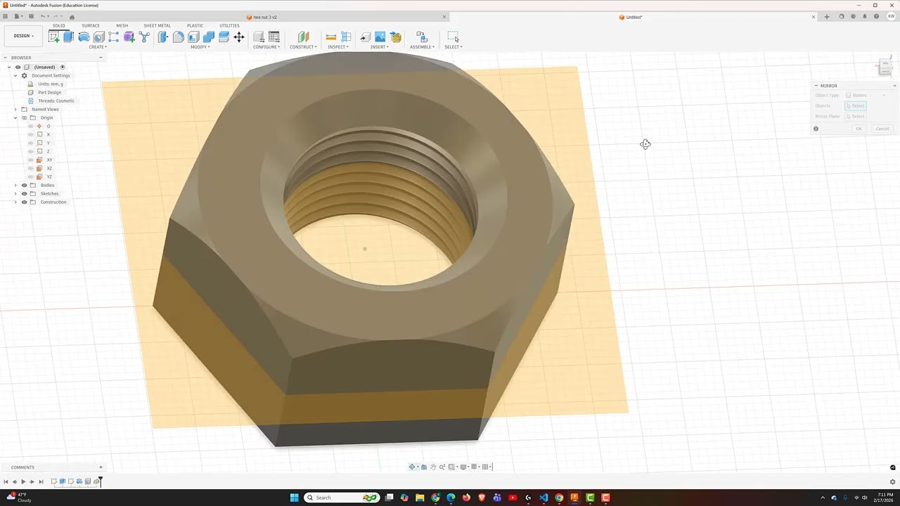 Hex Nut Part 4