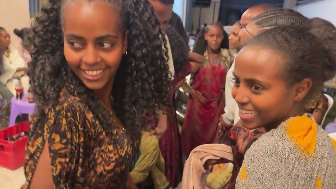 የሚያምር ሰርግ Beautiful Ethiopian Wedding. Raya culture and Ethiopian dancing with Beautiful women