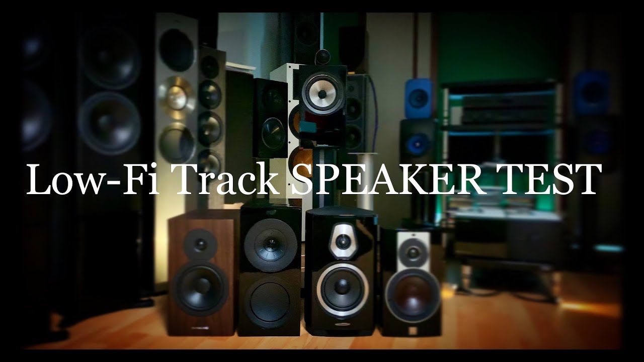 BOOKSHELF SPEAKER COMPARISON Low-Fi Track Sound quality test (read description)