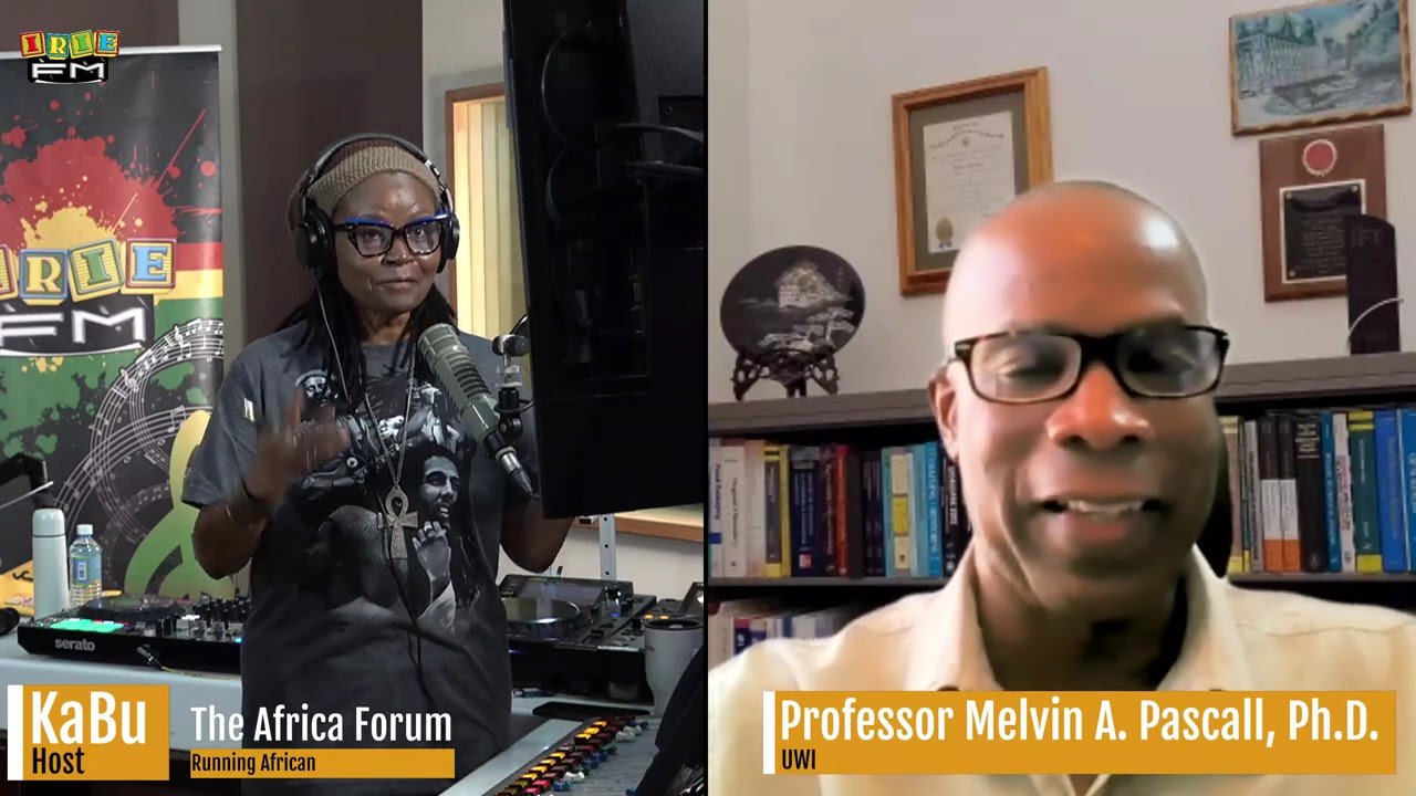 Professor Melvin Pascall on The Africa Forum: Running African