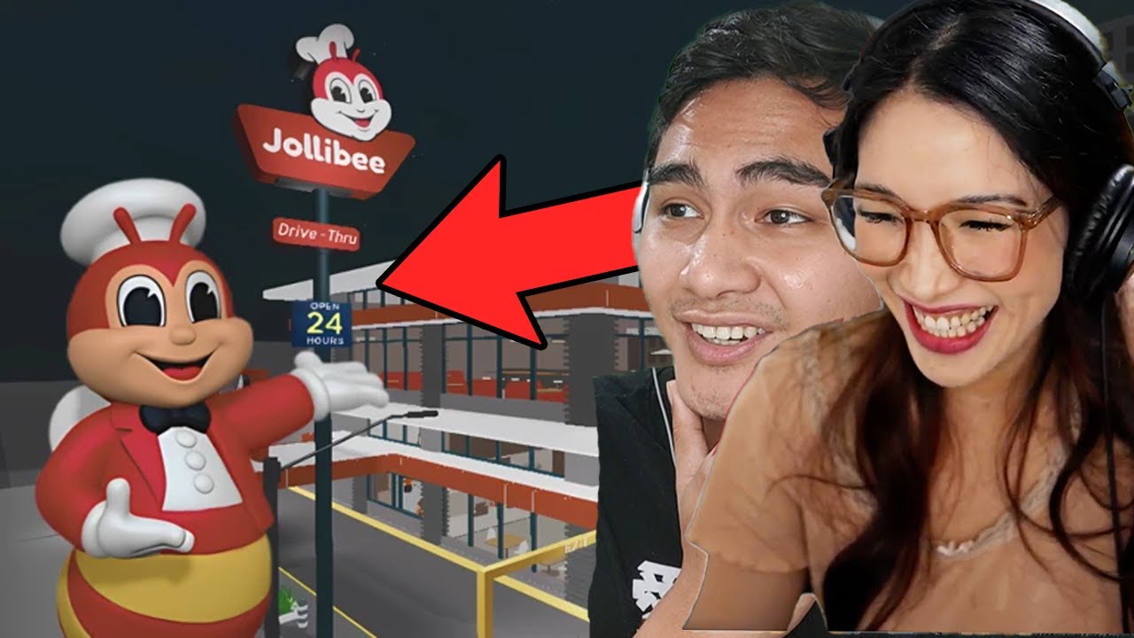 🍗🍟Eating in Jollibee sa BROOKHAVEN 🏡 RP With  ASHERU GAMING!