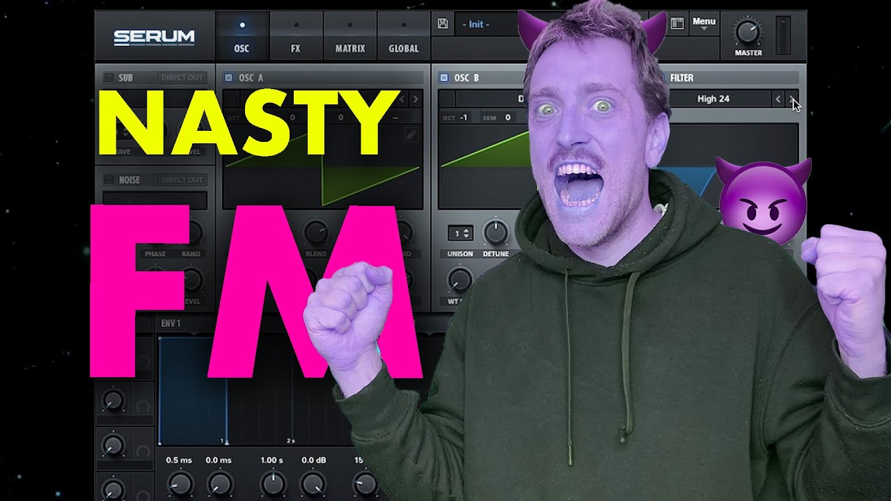 How To Make That Nasty FM - Psytrance Tutorial Serum