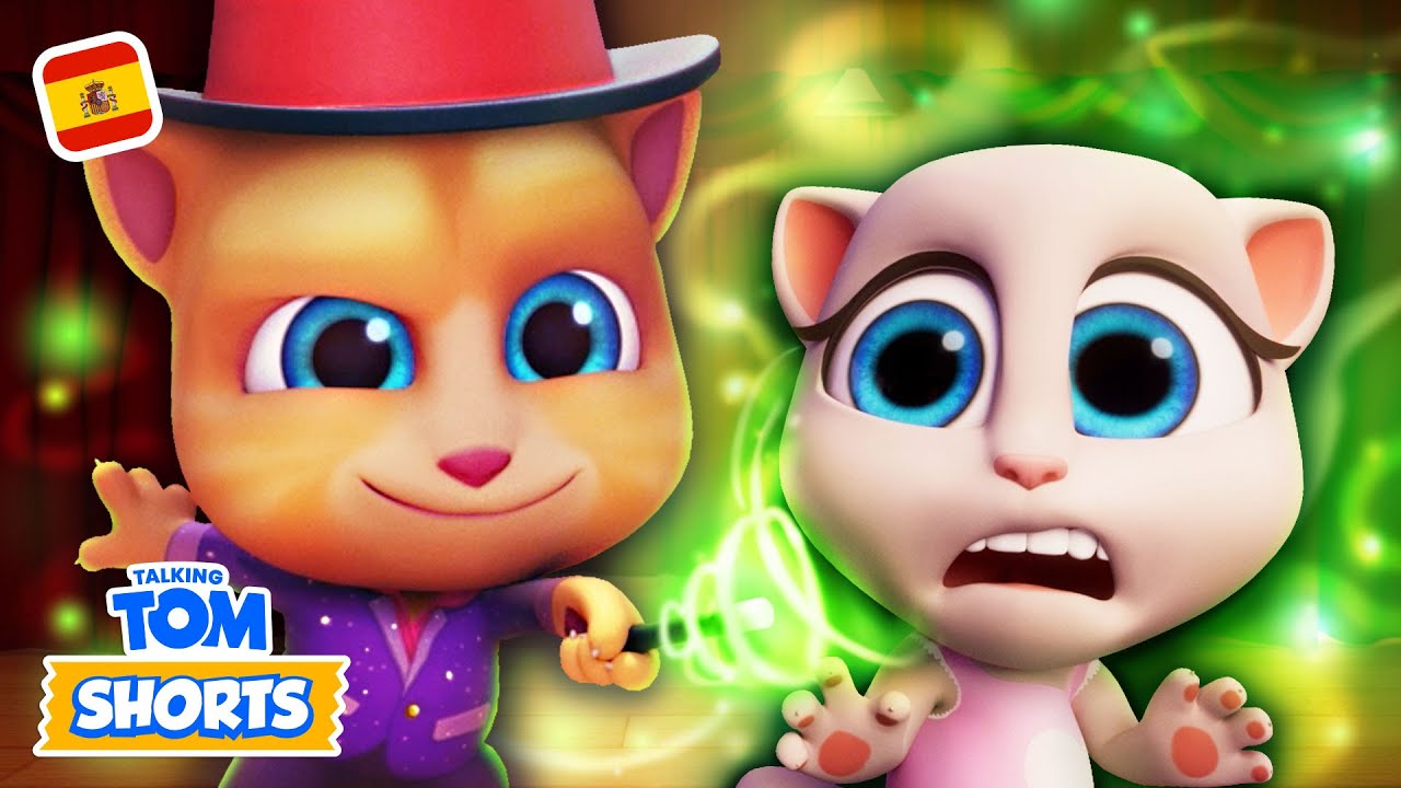 🪄 FALLO del espectáculo de magia 🌟 – Cortos de Talking Tom (Temporada 2 Episodio 34)