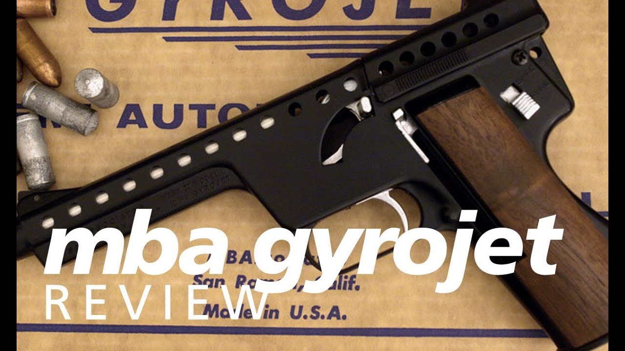 Review: the MBA Gyrojet 12mm rocket pistol