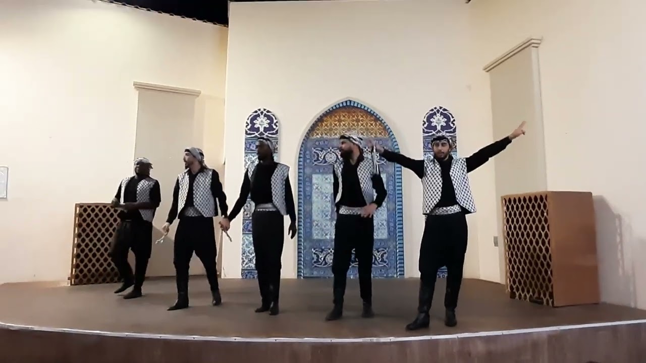 القرية العالمية الجناح الفلسطيني - الدبكة الفلسطينية - Palestinian Wing - Palestinian Dabkeh