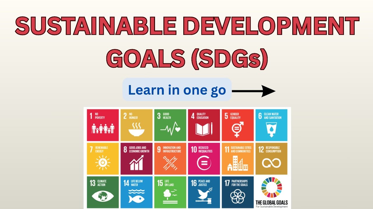 Sustainable Development Goals (SDGs) | Trick to United Nations 17 Global Goals Explained