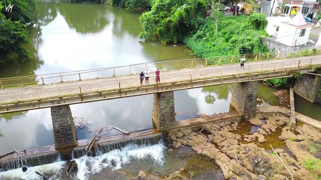 Kewal Nagar Bridge Belle Rive - Mauritius ( Drone Footage ) DJI Mavic Mini 4K