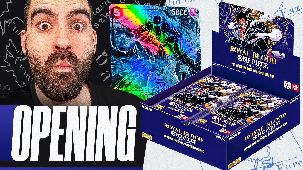¡ABRIMOS LA PRIMERA CAJA DE LA CASE DE OP10 - ROYAL BLOOD! | Navalha - One Piece TCG