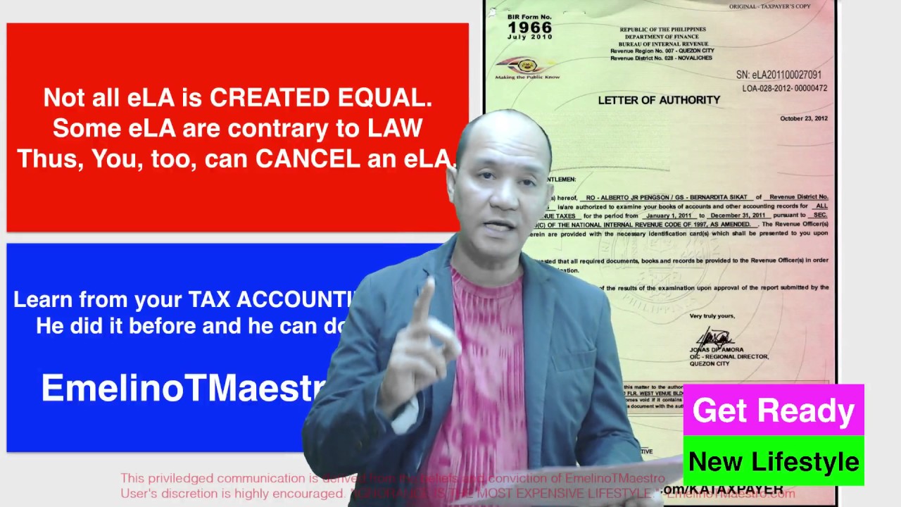 4 Ways to Cancel an electronic Letter of Authority and other audit notices
