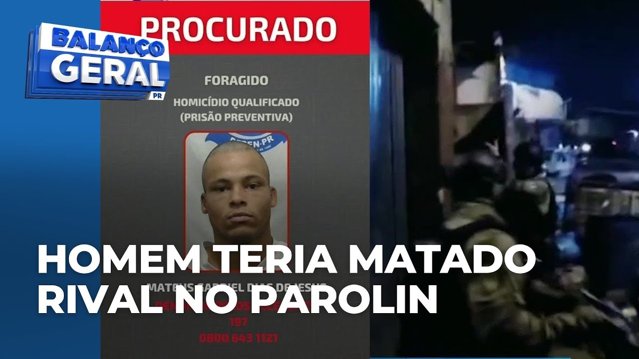 Tráfico, execução e facções em guerra: polícia busca homem que matou rival no Parolin