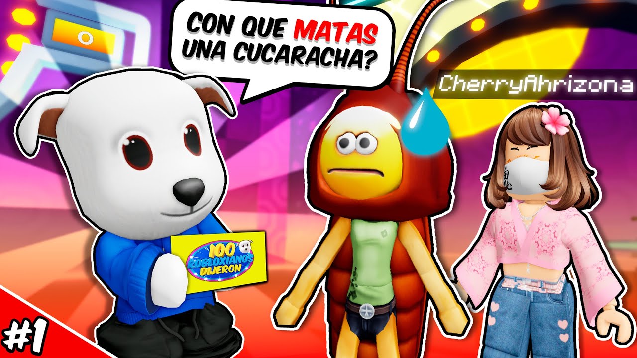 100 ROBLOXIANOS DIJERON 🤣🏡