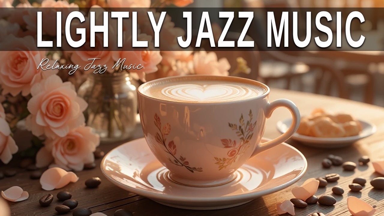 Lightly Jazz Music ☕ Bossa Nova background for Relaxing, Great Moods and Happy Moods