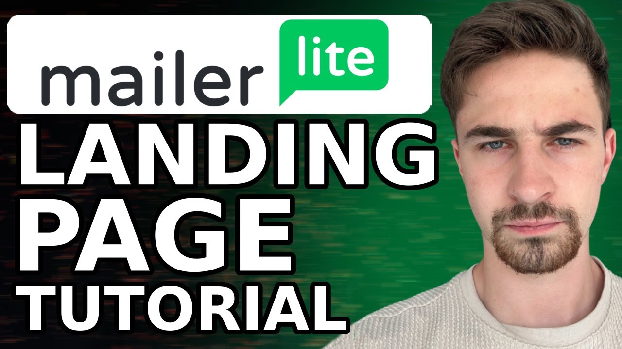 Mailerlite Landing Page Tutorial (2024) | How To Create A Landing Page In Mailerlite