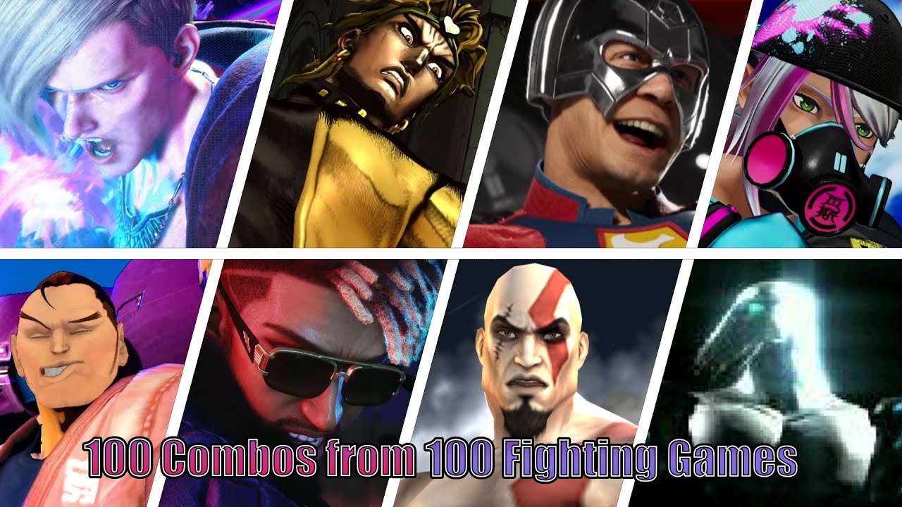 100 Combos from 100 Fighting Games 2 (1000 Subscribers Special)