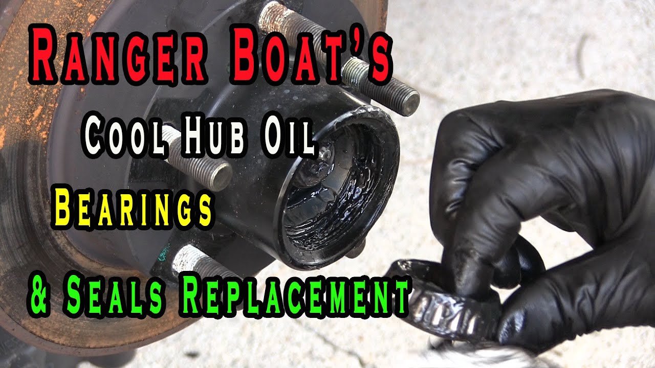 Ranger Boat Trailer Bearings, Seals & Hub Oil Replacement