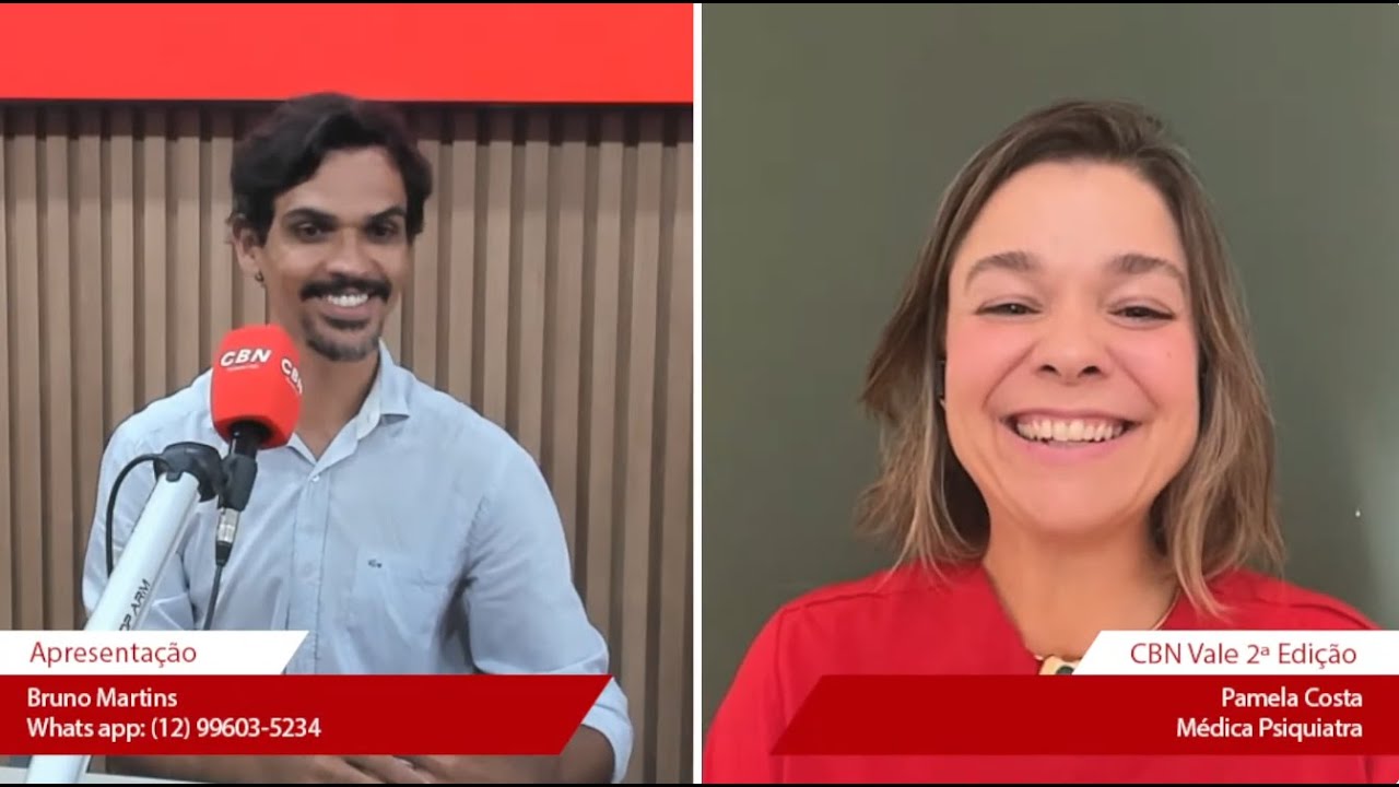 CBN 2ª Edição: Pamela Costa, médica psiquiatra #NoArNaCBNValeSegunda-feira, 02 de Fevereiro de 2026