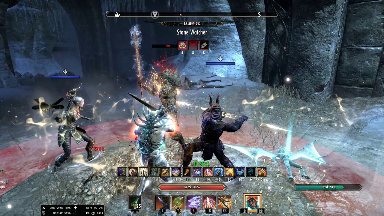 ESO Depths of Malatar, Necro medium armor Tank, 4k resolution