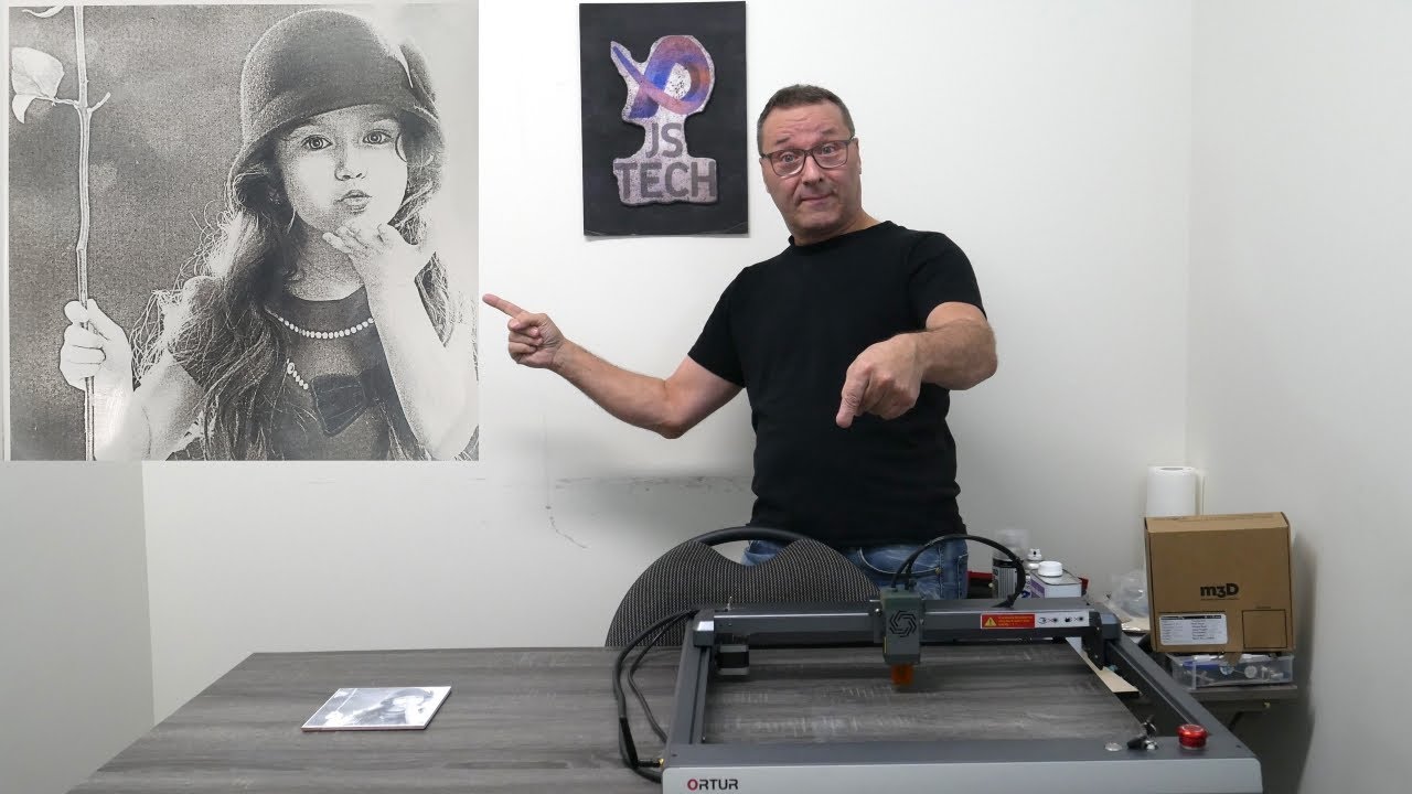 La Ortur laser master 3 faits vraiment de belles gravures