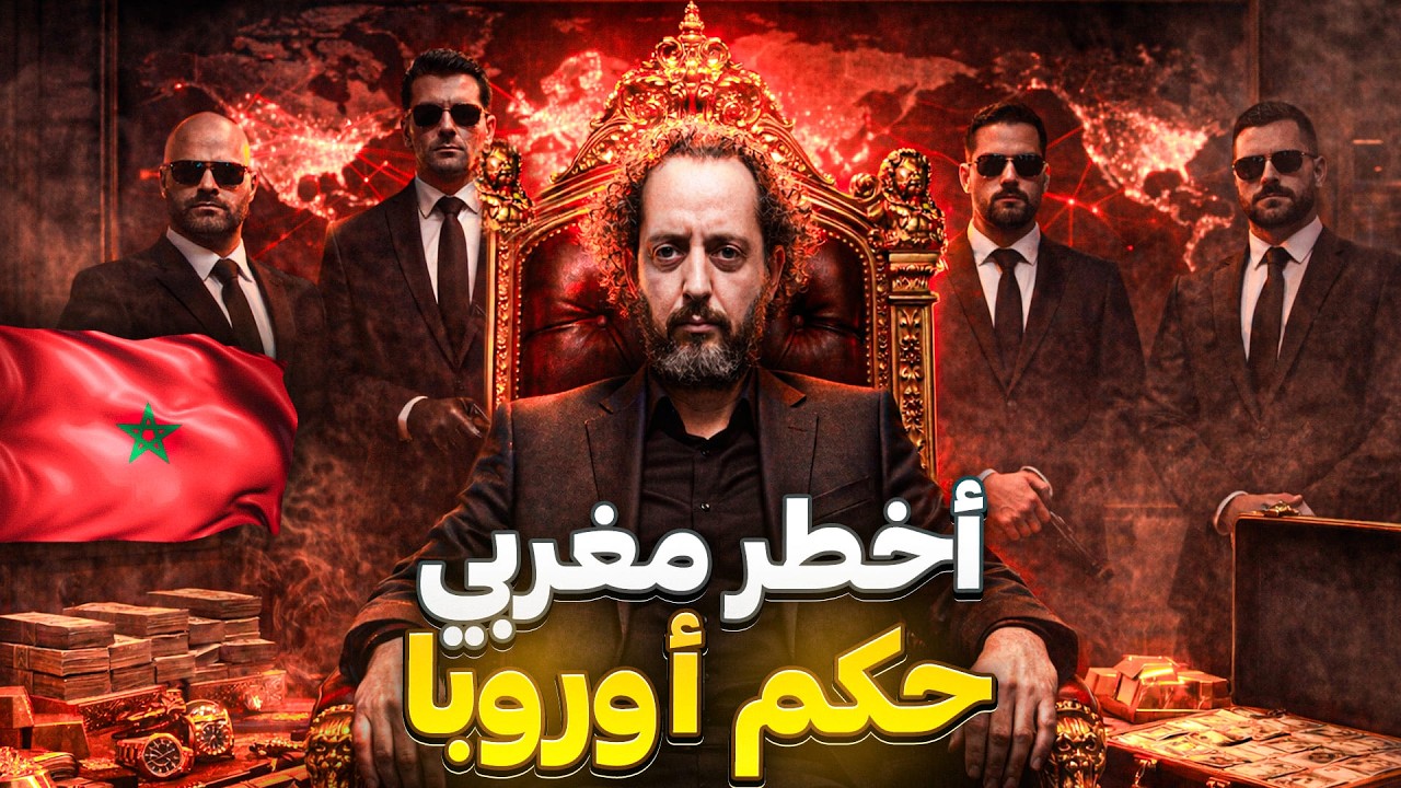 أخطر تاجر مخدرات عربي سيطر علي أوروبا