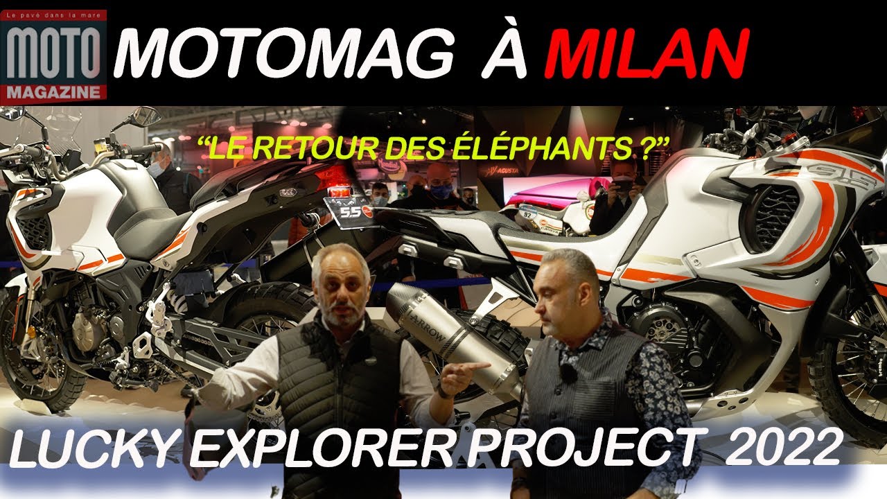 LUCKY EXPLORER PROJECT 2022 MILAN | Moto Magazine EICMA