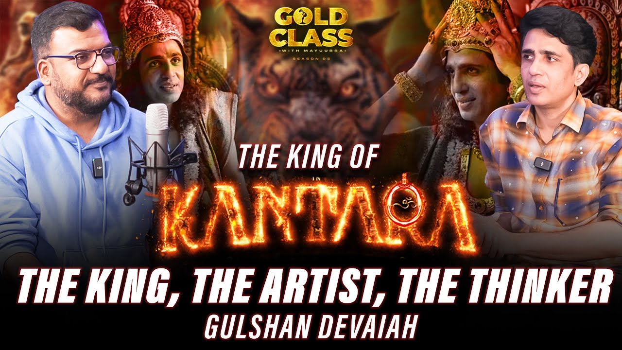Gulshan Devaiah — The King, The Artist, The Thinker | Kantara | Gold Class | RJ Mayuurra