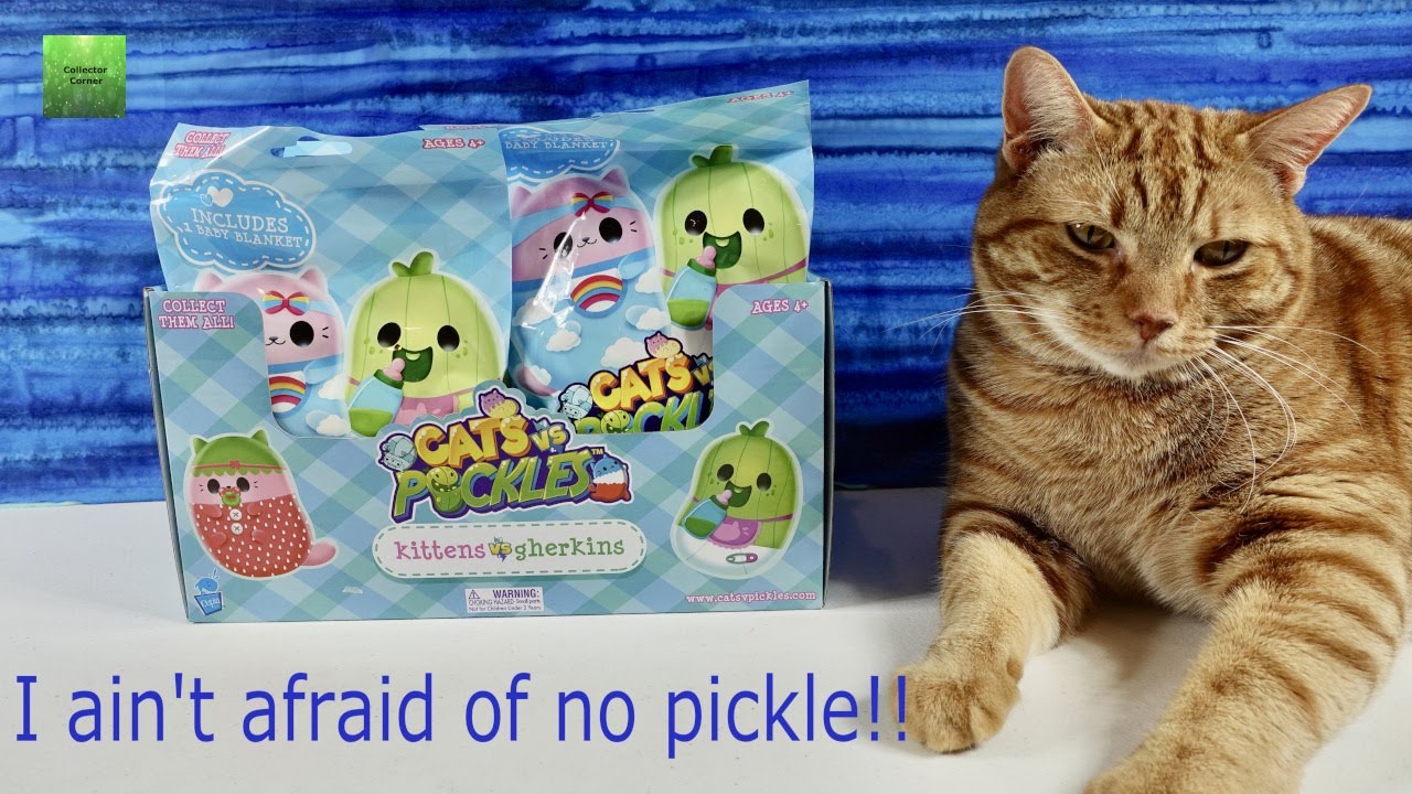 Cats vs Pickles Kittens vs Gherkins Blind Bag Plush Opening | CollectorCorner