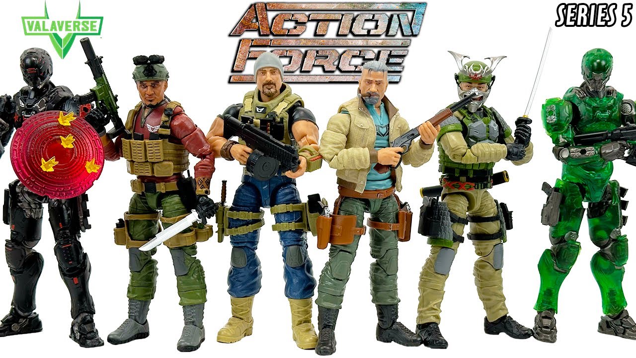 Valaverse Action Force Series 5 Review!