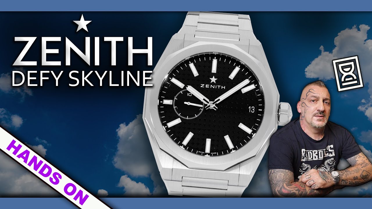 le ipnotiche 36mila alternanze dello Zenith Defy Skyline